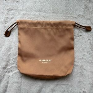 Burberry Brown Toiletry Bag with Drawstring